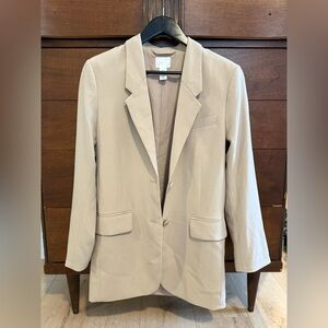 H&M Beige Blazer for Women